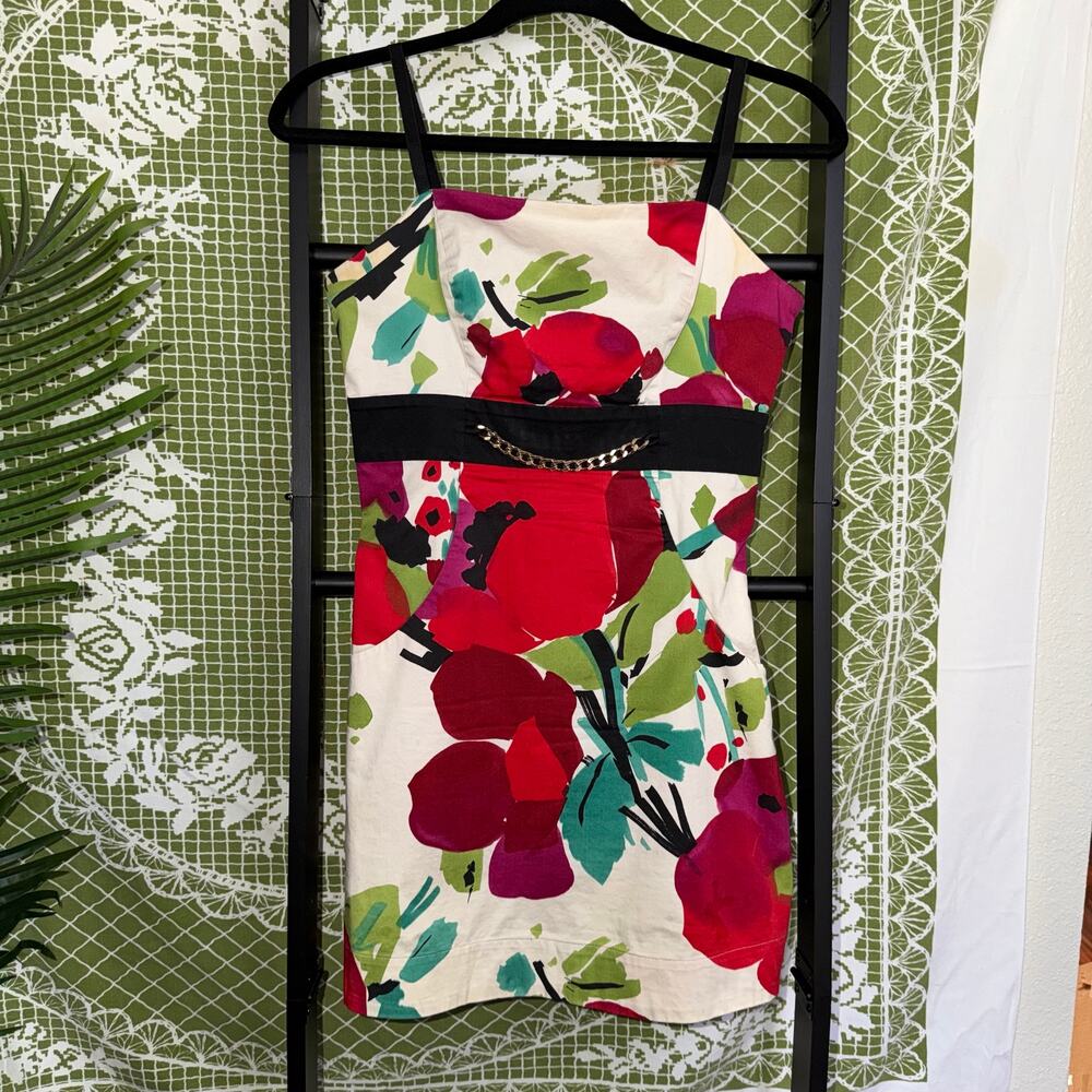 Guess Jeans Vintage Y2K Poppy Floral Mini Dress